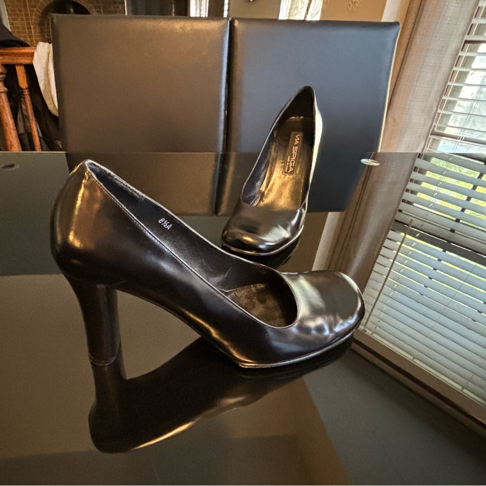 Via Spiga Black High Heels 8.5